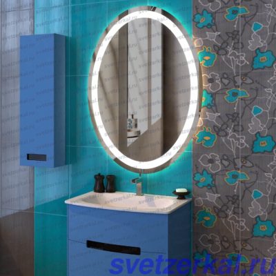 Зеркало с подсветкой для ванной комнаты купить в Москве